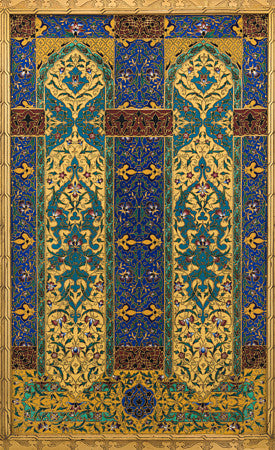 A French, Eastern-inspired cloisonné design (c.1800s). 