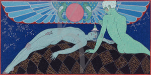 The Enchantress Septima by Georges Barbier.  Art Deco erotica