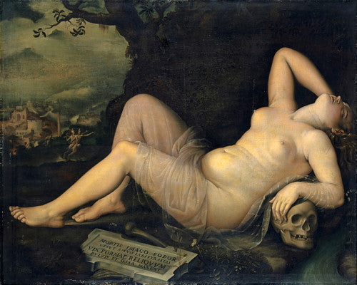Sleep, an Image of Death. Painting by Annibale Carracci