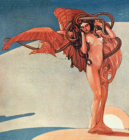 Mythical Gorgon Woman