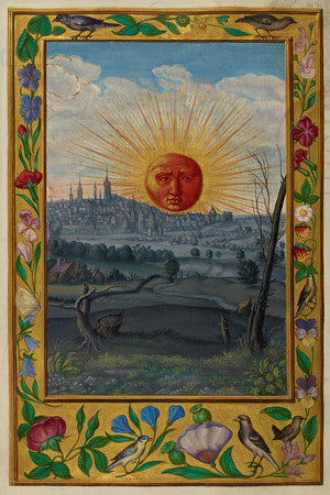 The Red Sun. Splendor Solis. Alchemy