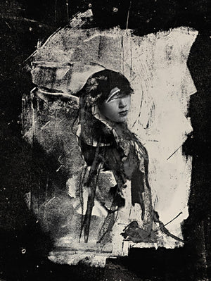 Canis Major original surreal collage - Deep Fix to Ganymede