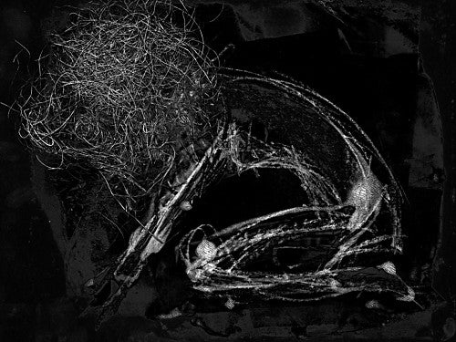 Realm of Chaos. Mixed media figurative artwork