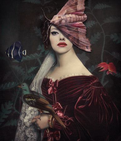 Ornate Silence. Original surreal collage