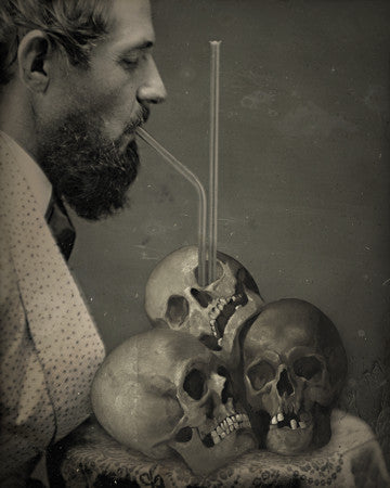 Sacred Knowledge. Original collage art print