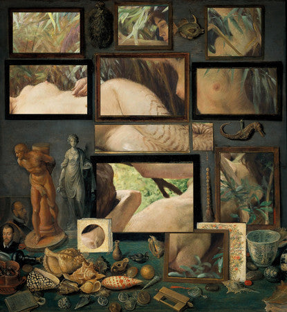 Antiqua. Original Collage