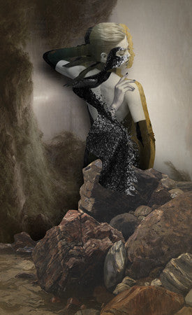 Strange Desires. Original Collage. Fine Art Print