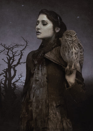 The Navigator collage art print