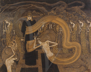Fatalisme by Jan Toorop. Art Nouveau. Dark Symbolist artwork