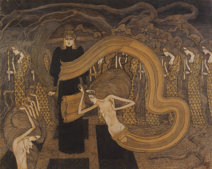 Fatalism by Jan Toorop. Art Nouveau. Dark Symbolist artwork