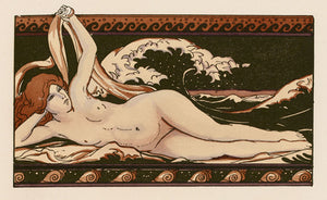 Greek Goddess of love and beauty, Aphrodite. Fine art print