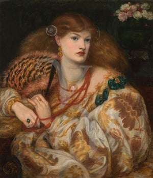 Pre-Raphaelite female painting. Fine art print 