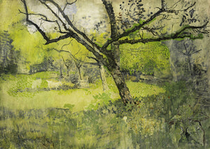 Orchard at Eemnes by Richard Nicolaüs Roland Holst. Landscape painting. Fine art print