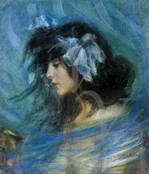 Dreamland by Alice Pike Barney. Art Nouveau pagan female