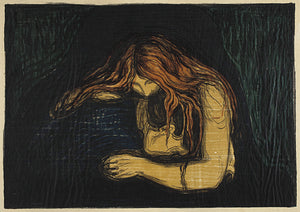 Vampire II by Edvard Munch. Fine art print