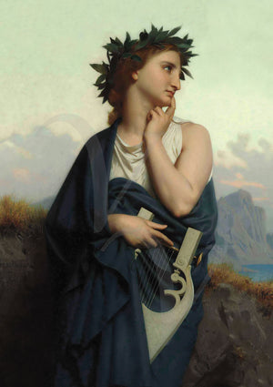 The Muse (Philomèle) by William-Adolphe Bouguereau