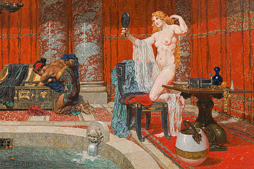 Pompeian Bath by Alexander Rothaug
