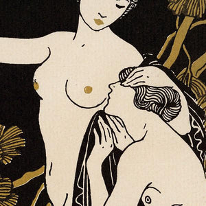 Lovers. Georges Barbier Le Cantique des Cantiques. Art Deco. Fine art print