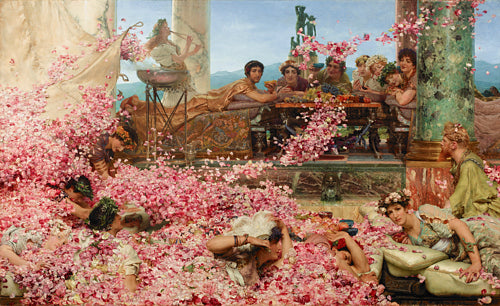 The Roses of Heliogabalus by Sir Lawrence Alma-Tadema. Fine Art Print 