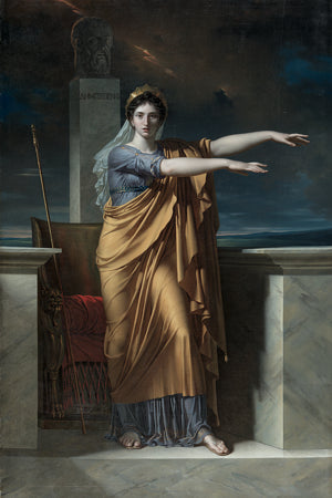 Polyhymnia, Muse of Eloquence by Charles Meynier. Fine art print