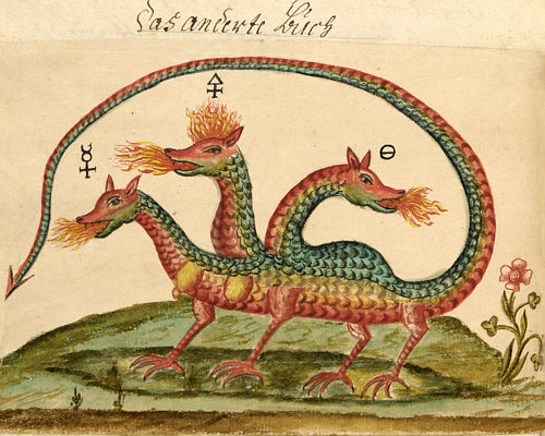 Mercurius as a Three-Headed Dragon