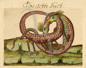 Alchemy Dragons from the Clavis Artis