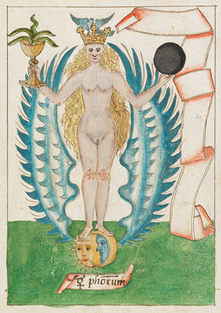 The White Queen. Alchemy illustration