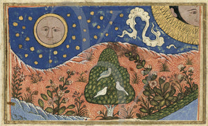 Persian cosmology painting