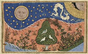 Persian painting from 'The Wonders of Creation (Marvels of Creatures and Strange Things Existing