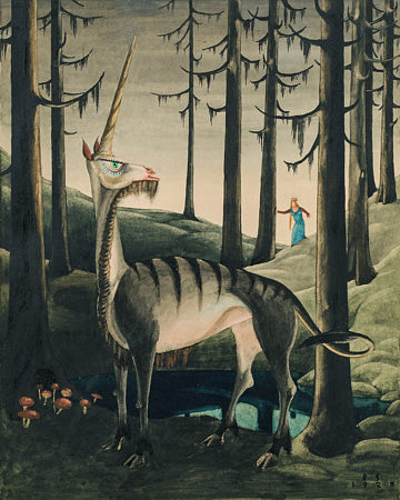 The Unicorn by Franz Sedlacek