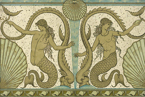 Mermaids and Shells by Walter Crane
