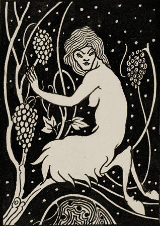 Satyr by Aubrey Beardsley