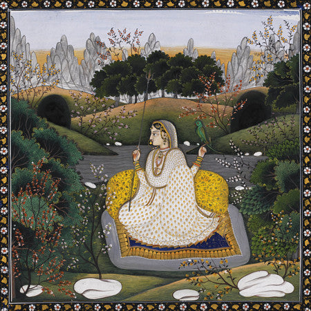 Bangali Ragini. Indian Ragamala painting. Fine art print