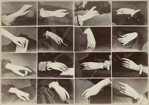 Victorian Hands. Antique photographs. Oddities and Curios. Fine art print