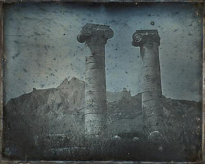 Temple of Cybele, Sardis Turkey. Antique photography. Fine Art Print