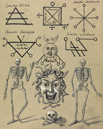 Evil Spirits, from the Compendium Rarissimum